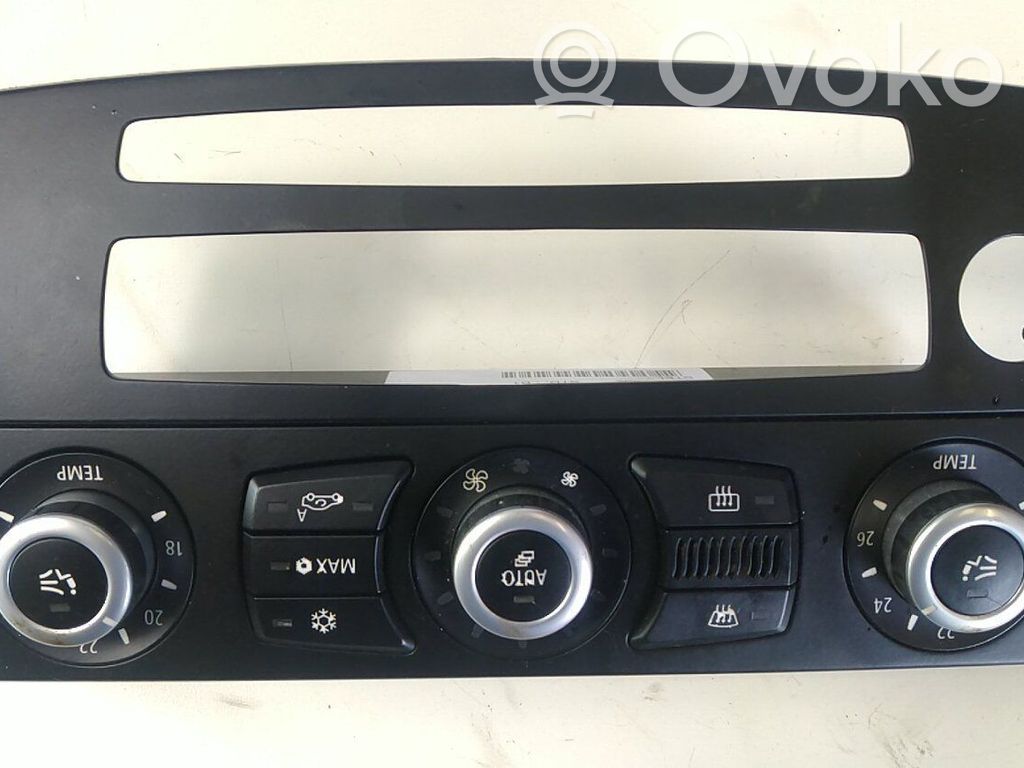 BMW 5 E60 E61 Climate control unit 