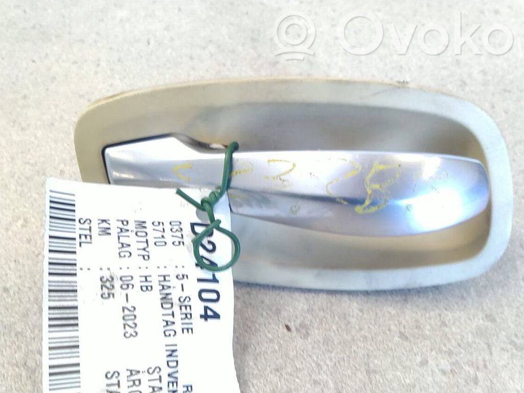BMW 5 E60 E61 Poignée inférieure de porte avant