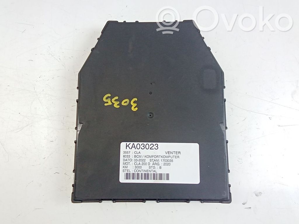 Mercedes-Benz CLA C118 X118 Modulo comfort/convenienza