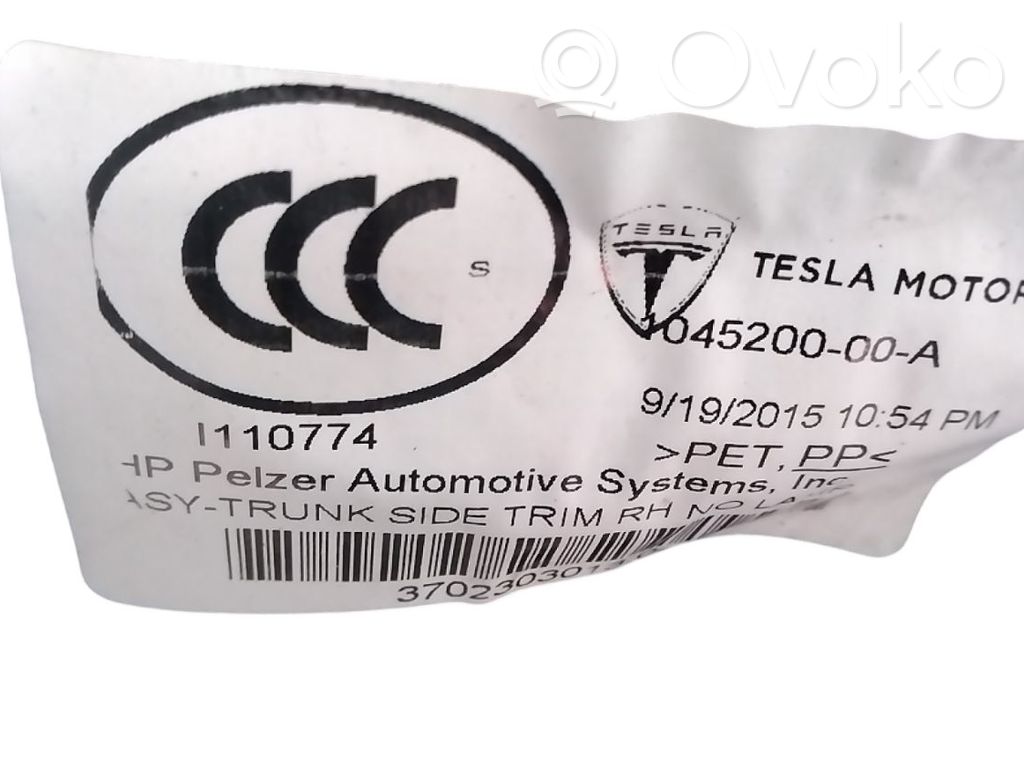 Tesla Model S Kita variklio detalė 