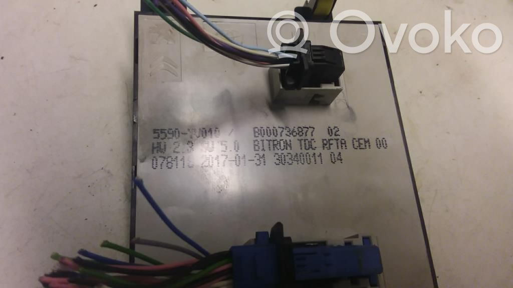 Climate control unit   5590YV010