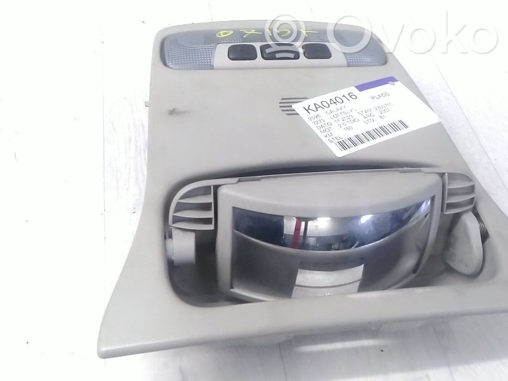 Ford Galaxy Éclairage lumière plafonnier avant 