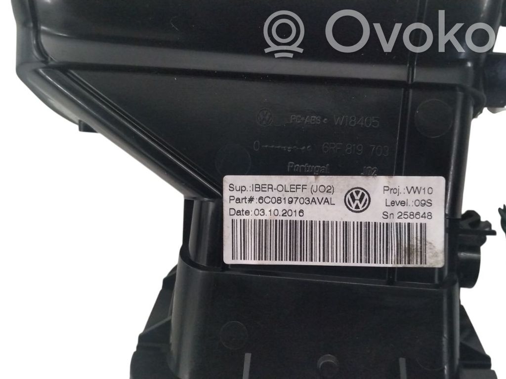Volkswagen Polo V 6R Grille d'aération centrale 