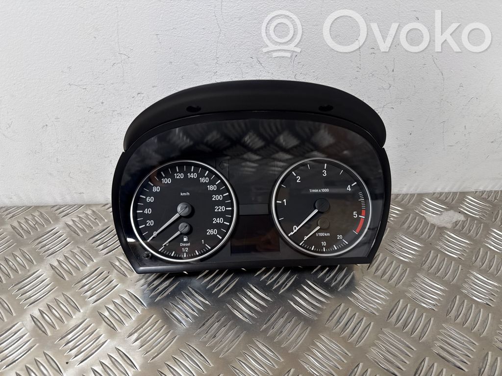 BMW 3 E90 E91 Speedometer (instrument cluster) 