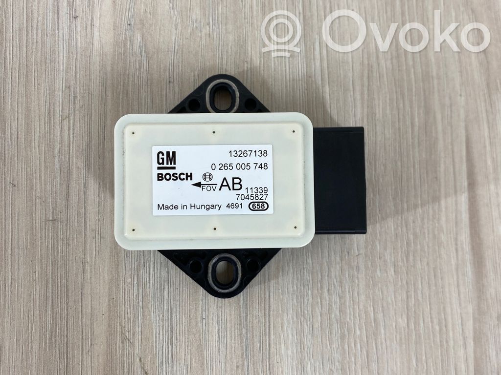 Opel Meriva B ESP acceleration yaw rate sensor 