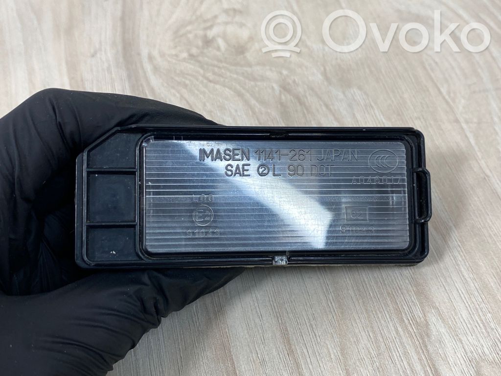 Mitsubishi ASX Éclairage de plaque d'immatriculation 