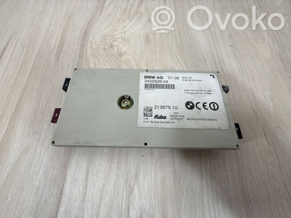 BMW X3 E83 Antenos stiprintuvas 