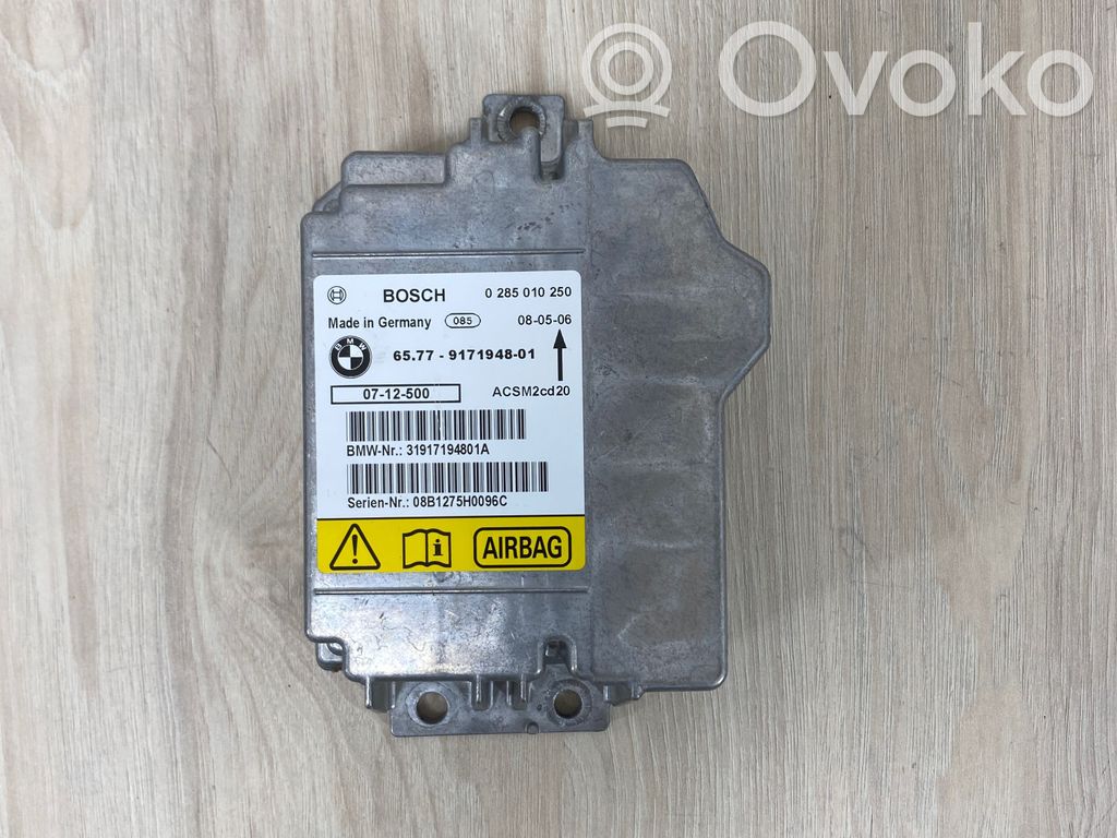 BMW X5 E70 Airbag control unit/module 