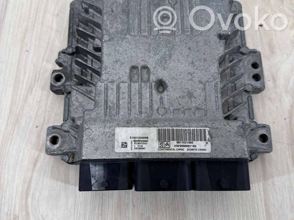Citroen C4 Grand Picasso Engine control unit/module 
