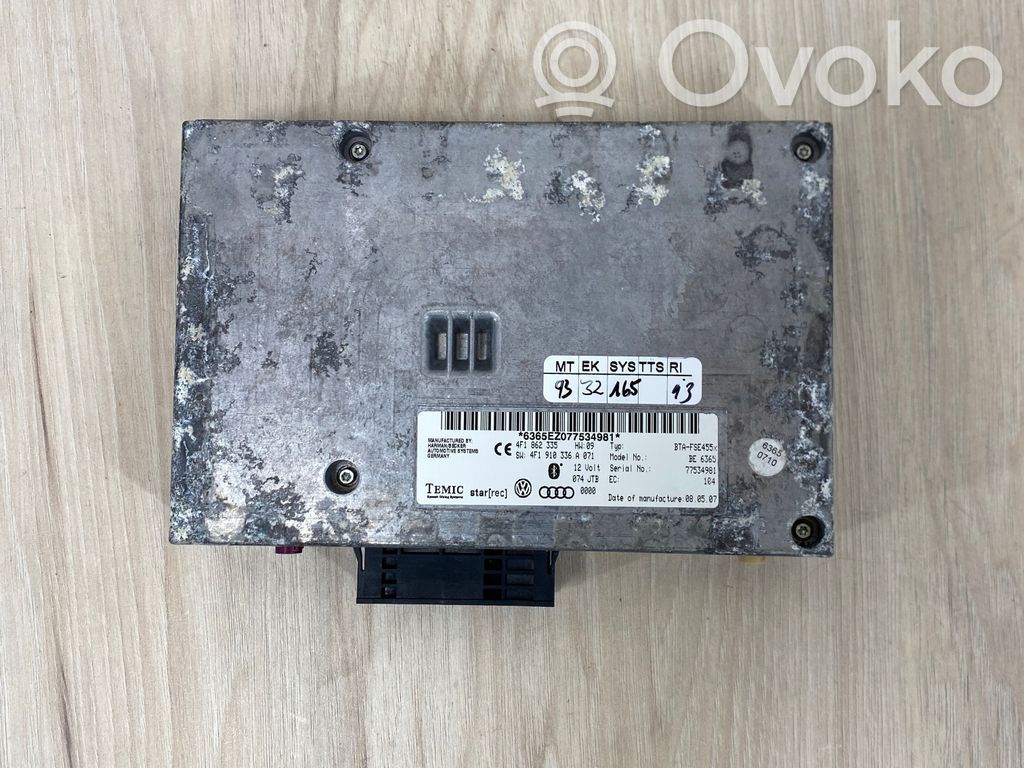 Audi A6 S6 C6 4F Bluetooth modulis 