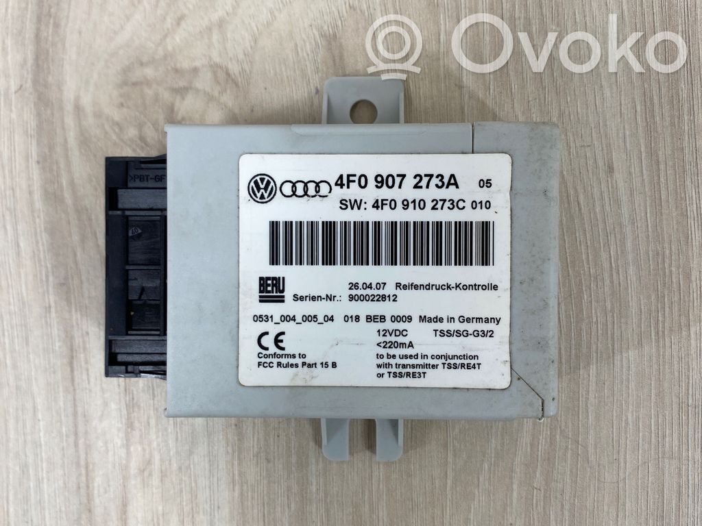 Audi A6 S6 C6 4F Otras unidades de control/módulos 
