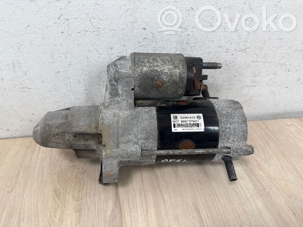 Opel Astra K Motor de arranque 