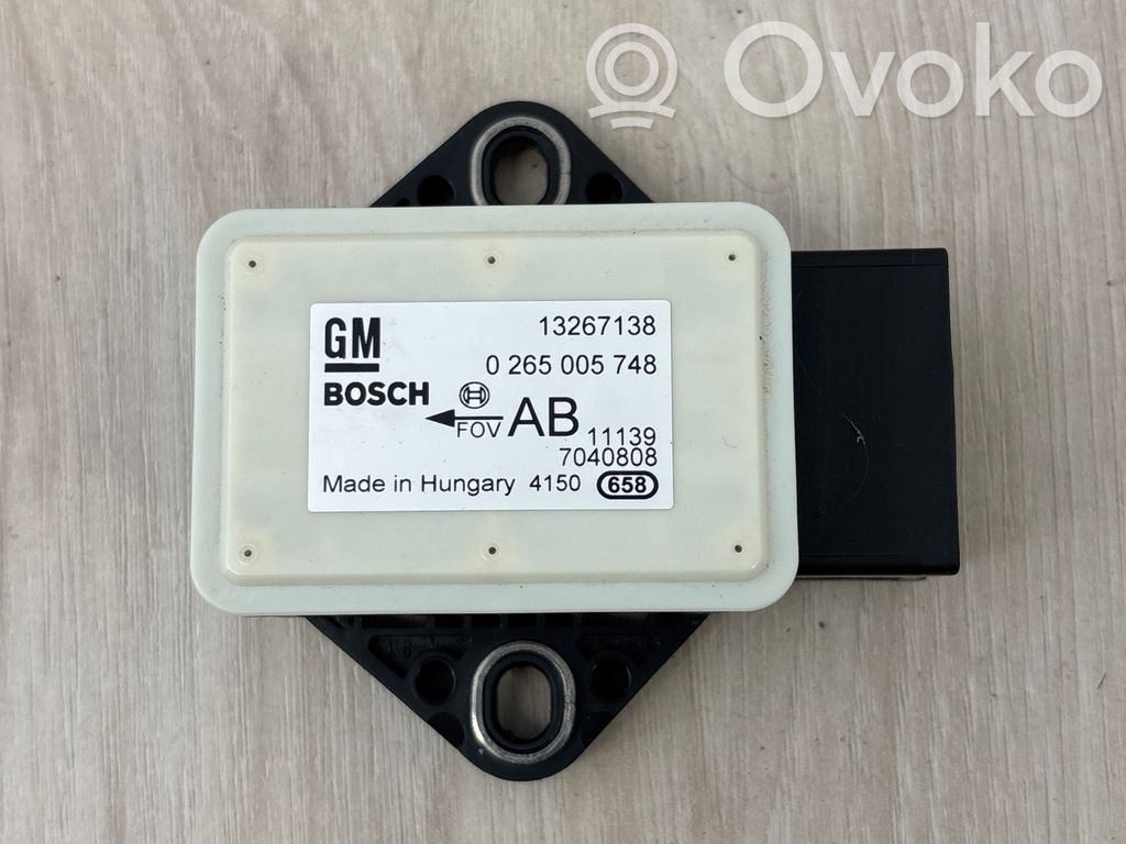 Opel Corsa D ESP acceleration yaw rate sensor 