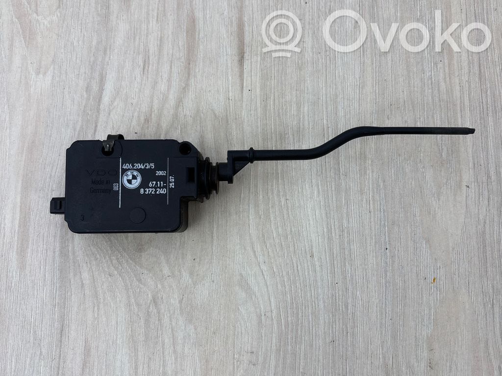 BMW 3 E46 Fuel tank cap lock motor 