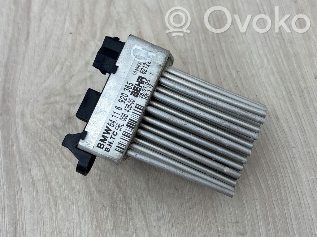 BMW 3 E46 Motor aerotermă/rezistor ventilator 