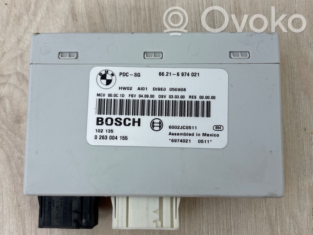 Parking PDC control unit/module   6974021,6002JC0511,0263004155
