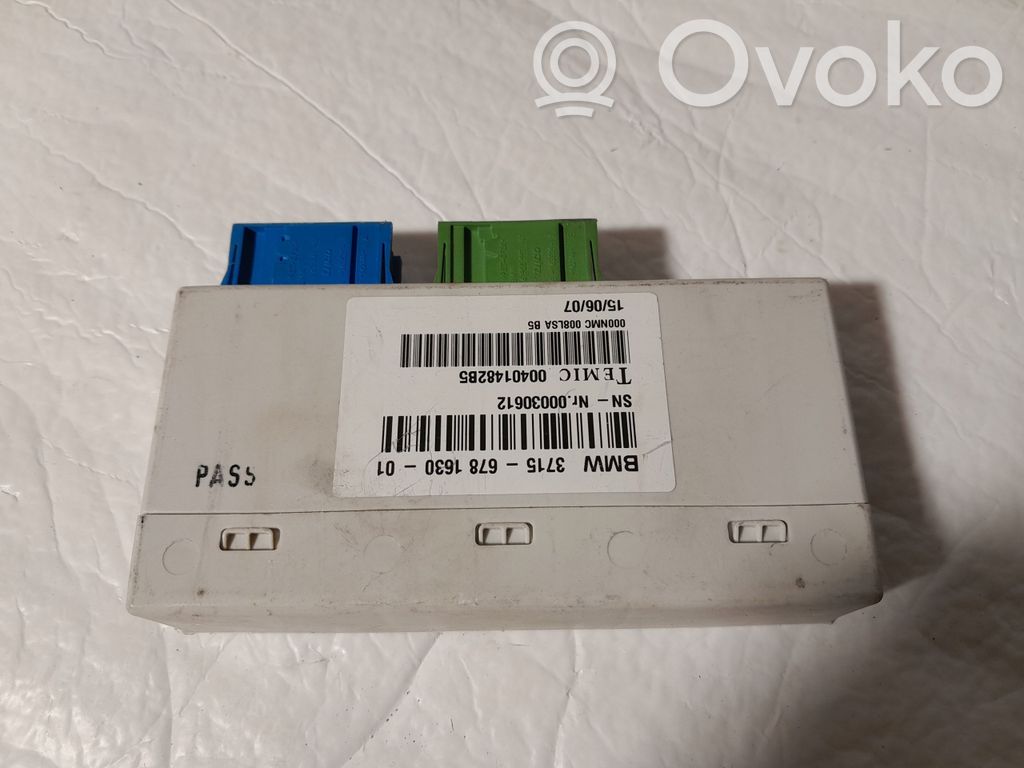 Sonstige Steuergeräte / Module   6781630,67816306781630X