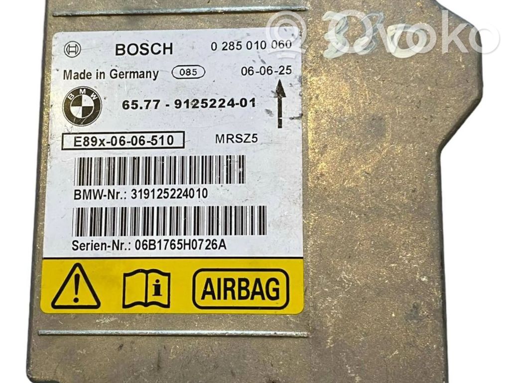 BMW 3 E90 E91 Airbag control unit/module 