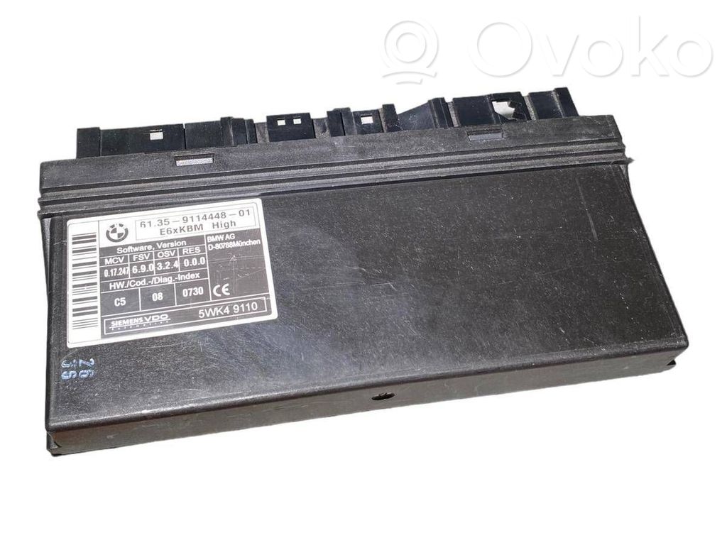 BMW 5 E60 E61 Komforto modulis 
