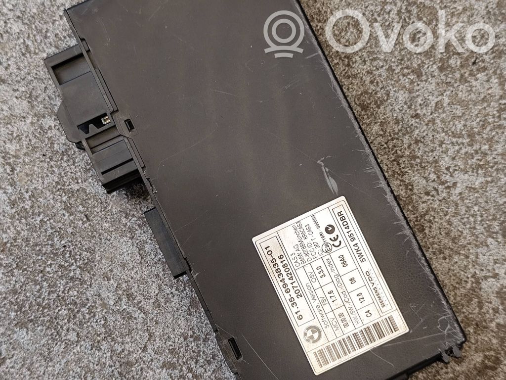 BMW 5 E60 E61 Unidad de control/módulo del CAS 