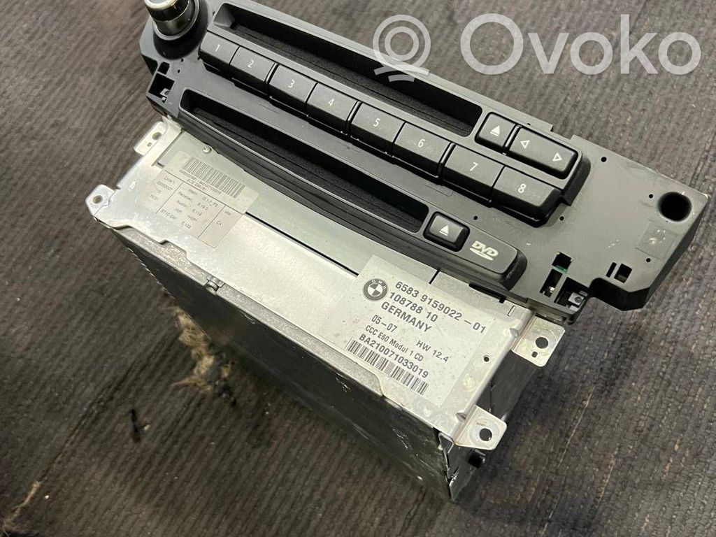 BMW 5 E60 E61 Panel / Radioodtwarzacz CD/DVD/GPS 