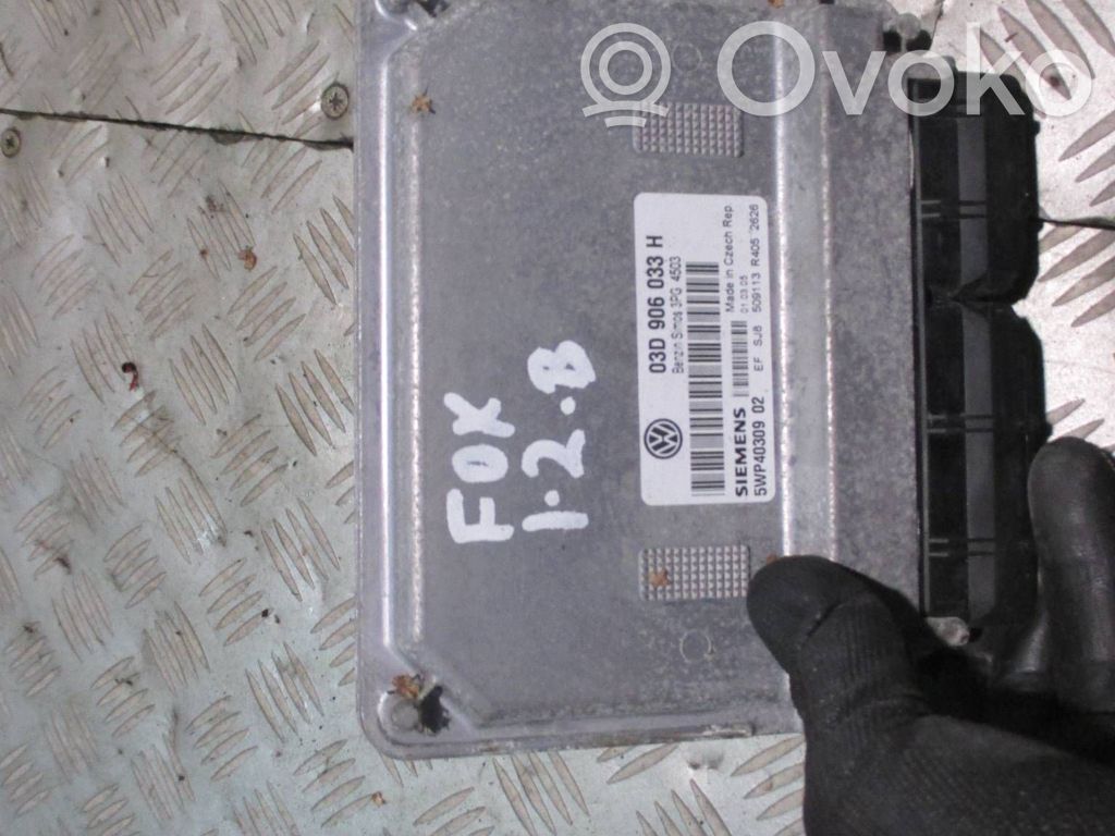 Engine control unit/module   03D906033H,5WP4030902,3PG4503