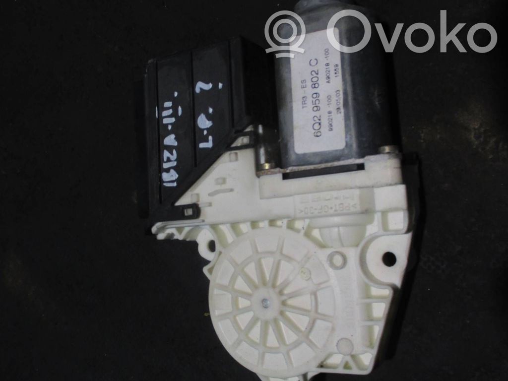 Seat Ibiza III (6L) Silnik regulatora szyby drzwi przednich 