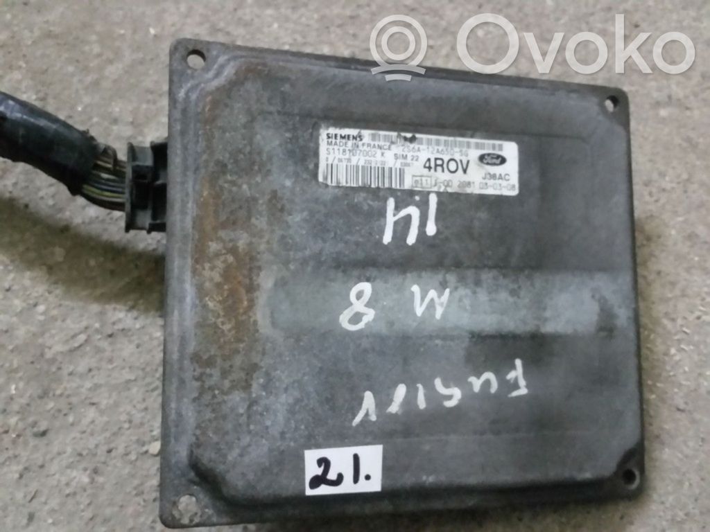 Engine control unit/module   S118107002K,2S6A12A650SG,4ROV