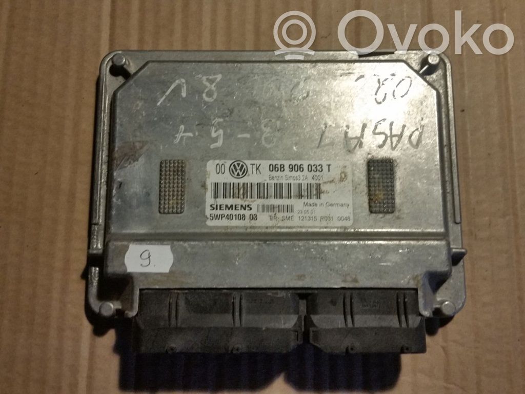 Engine control unit/module   06B906033T,5WP4010803