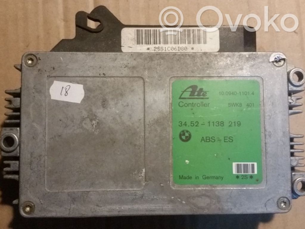 BMW 3 E36 ABS valdymo blokas 