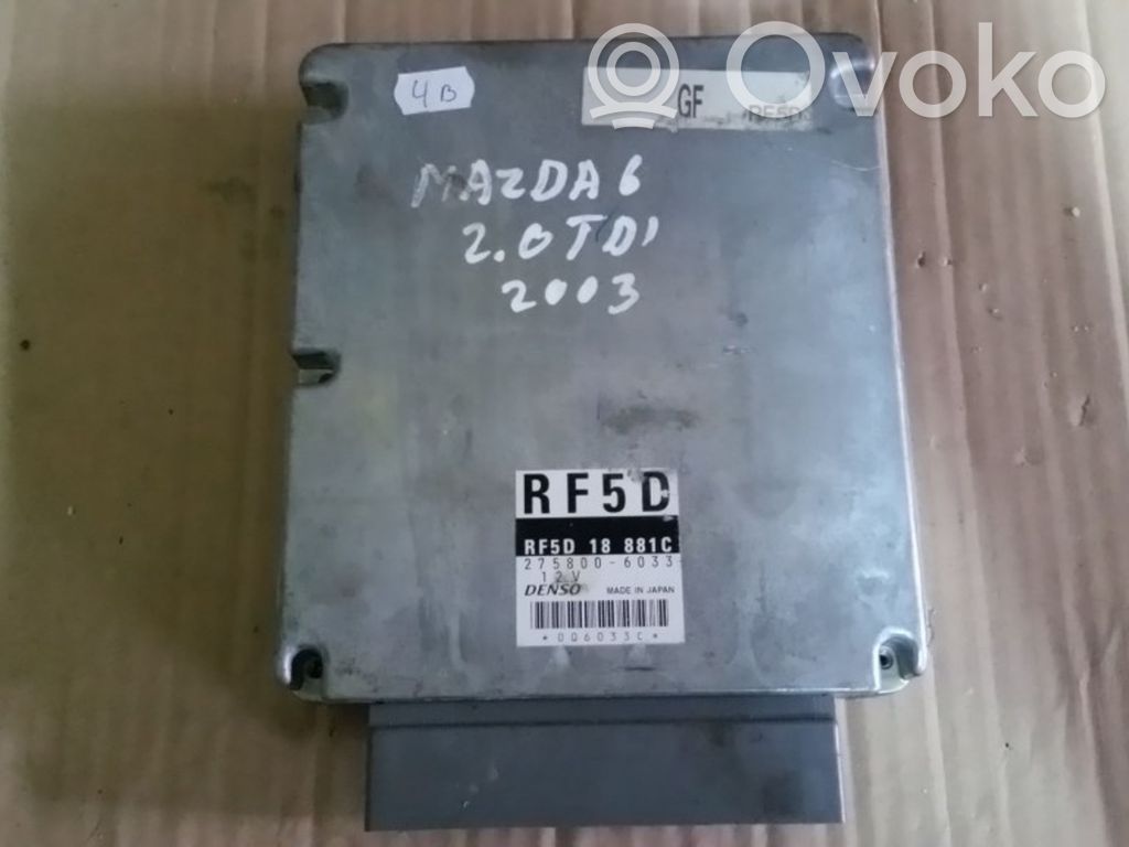 Engine control unit/module   RF5D18881C,2758006033,RF5D