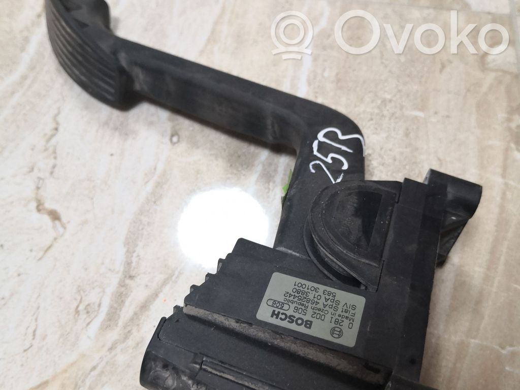 Fiat Multipla Accelerator throttle pedal 