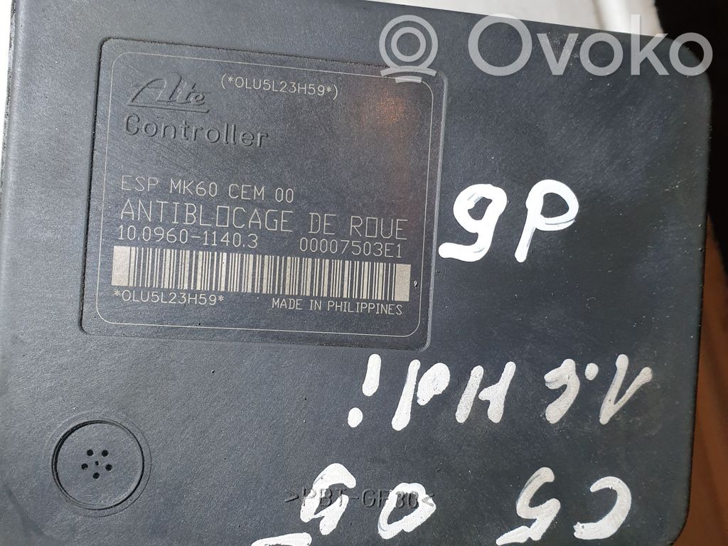 Citroen C5 ABS Pump 