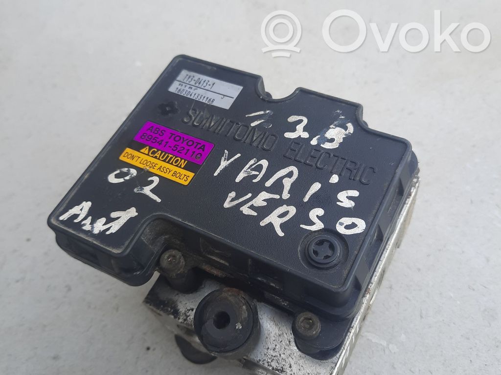 Toyota Yaris Verso ABS Pump 