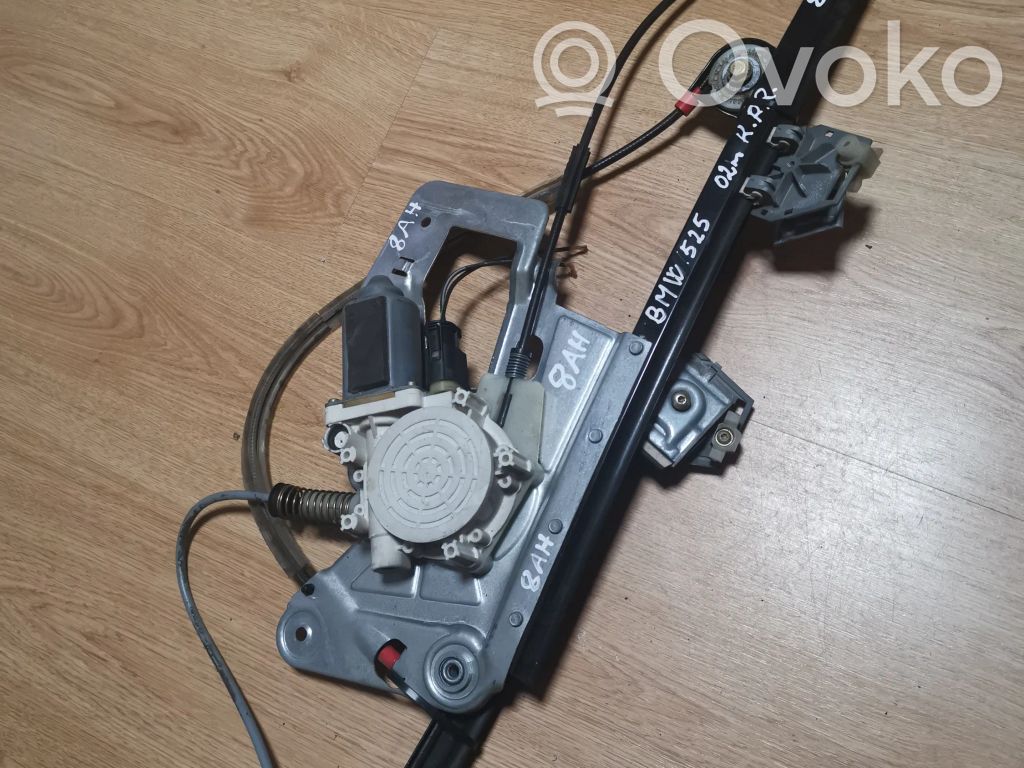 BMW 5 E39 Front door window regulator with motor 