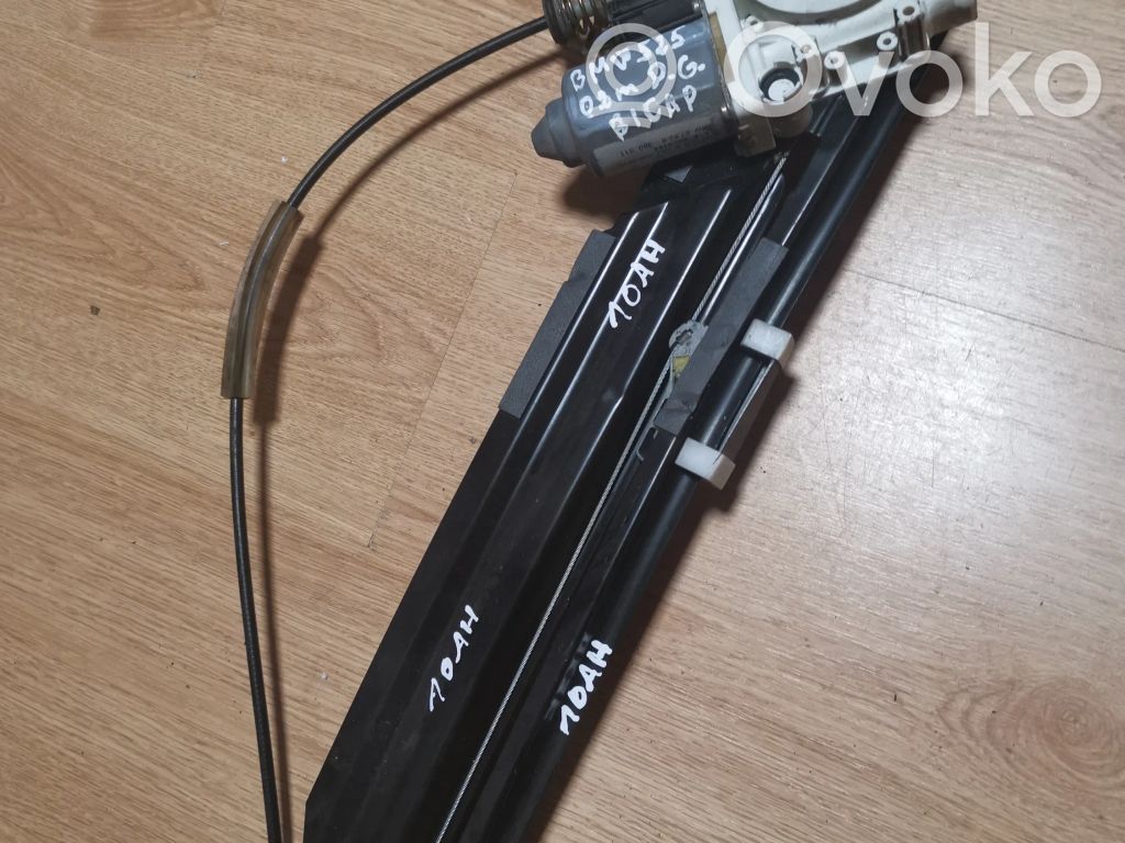 BMW 5 E39 Rear door window regulator with motor 