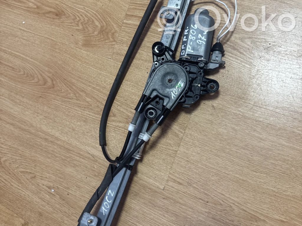 Peugeot 806 Front door window regulator with motor 