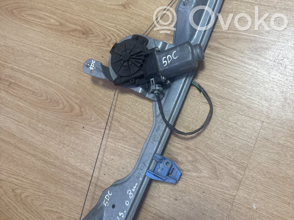 Renault Modus Front door window regulator with motor 