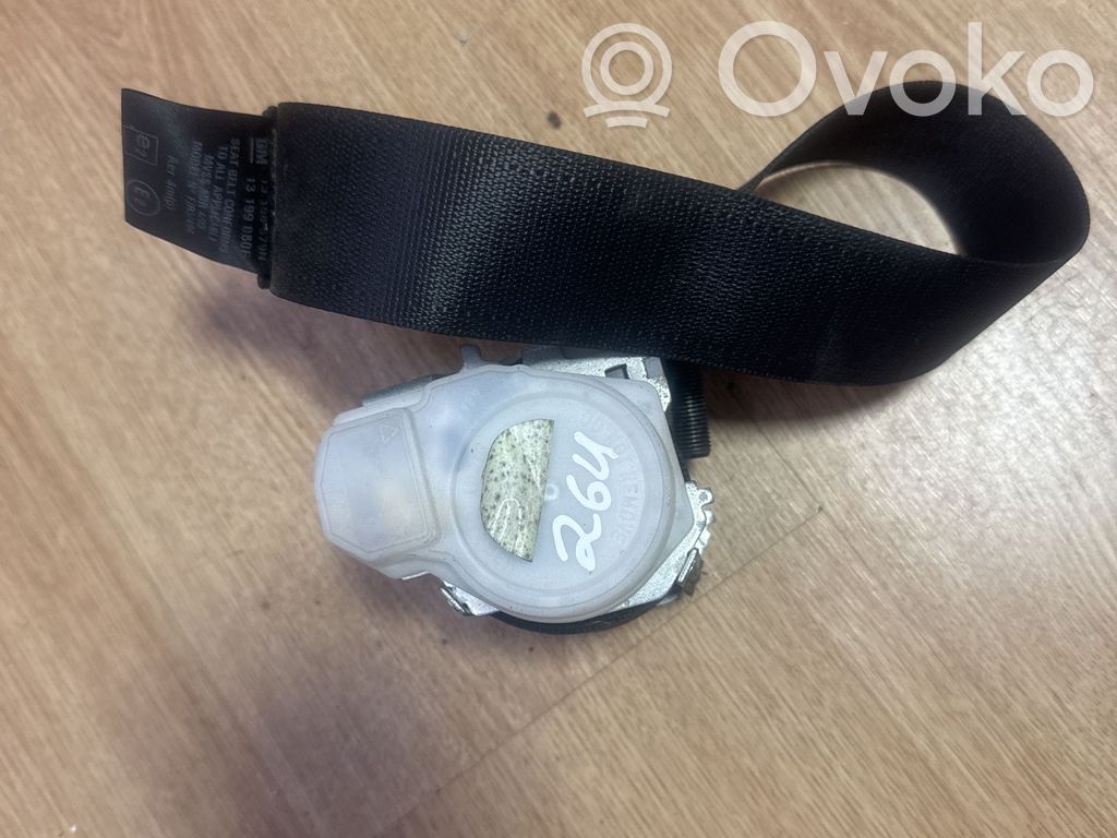 Opel Vectra C Cinturón trasero 