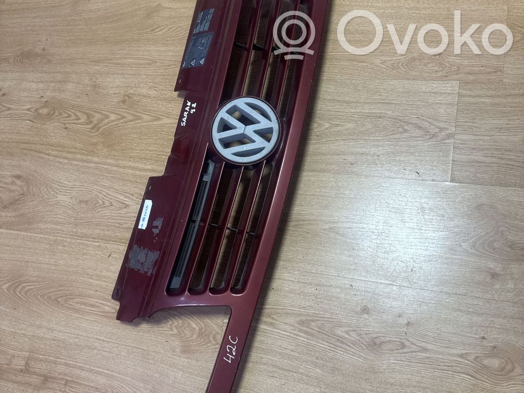 Volkswagen Sharan Maskownica / Grill / Atrapa górna chłodnicy 