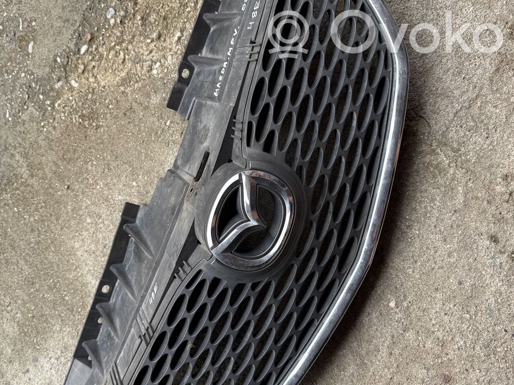 Mazda MPV Front bumper upper radiator grill 