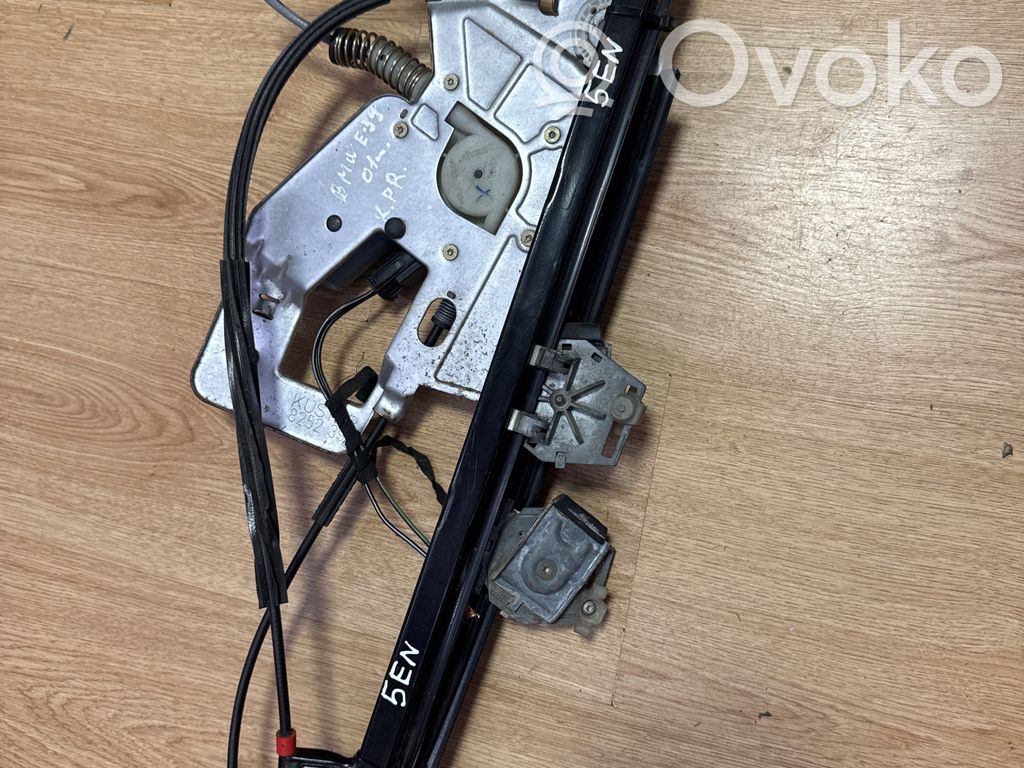 BMW 5 E39 Front door window regulator with motor 