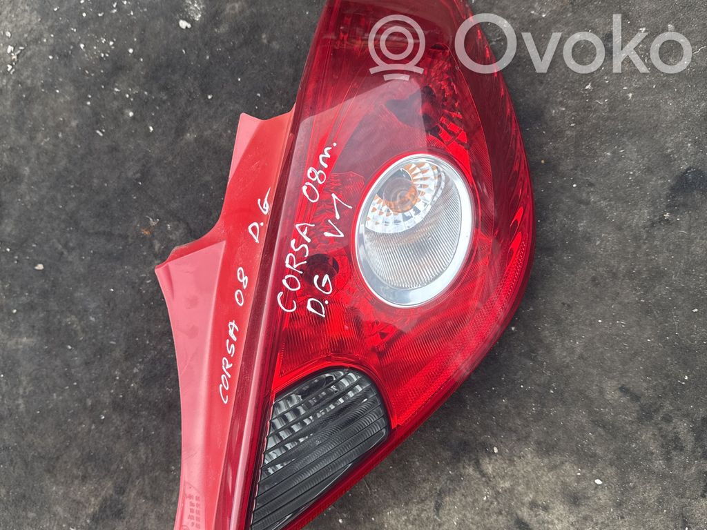 Opel Corsa D Galinis žibintas kėbule 