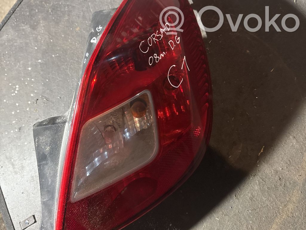 Opel Corsa D Rear/tail lights 