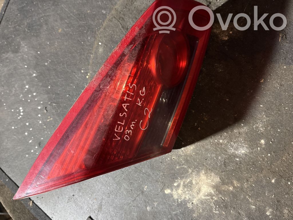 Renault Vel Satis Takaluukun takavalot 