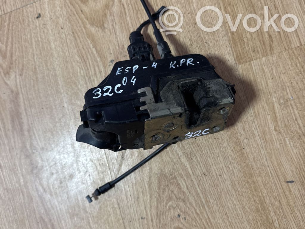 Renault Espace IV Priekinė durų spyna 