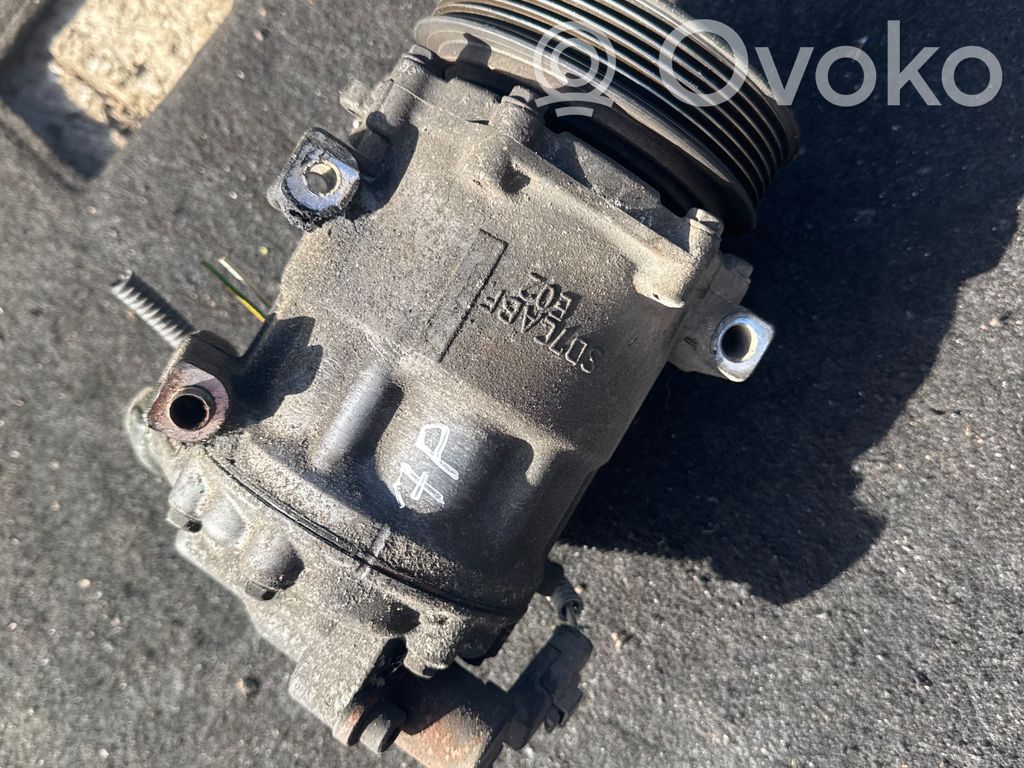Peugeot 407 Air conditioning (A/C) compressor (pump) 