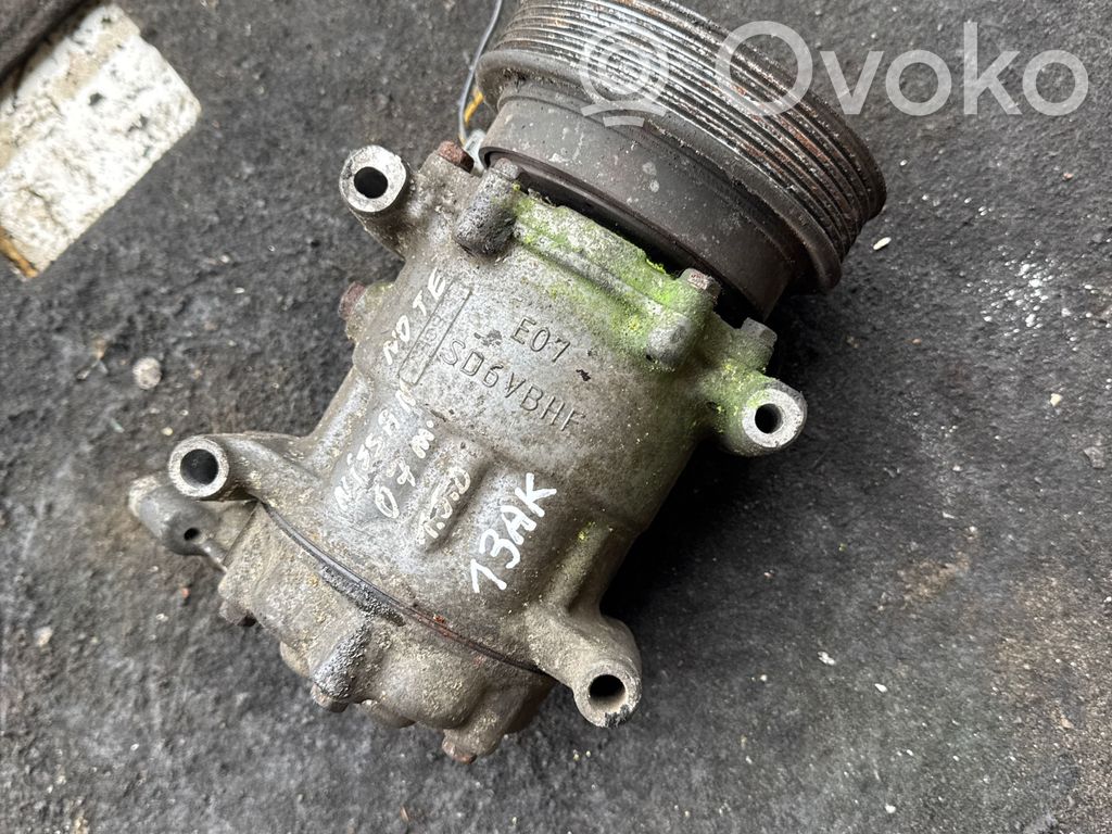 Nissan Note (E11) Air conditioning (A/C) compressor (pump) 