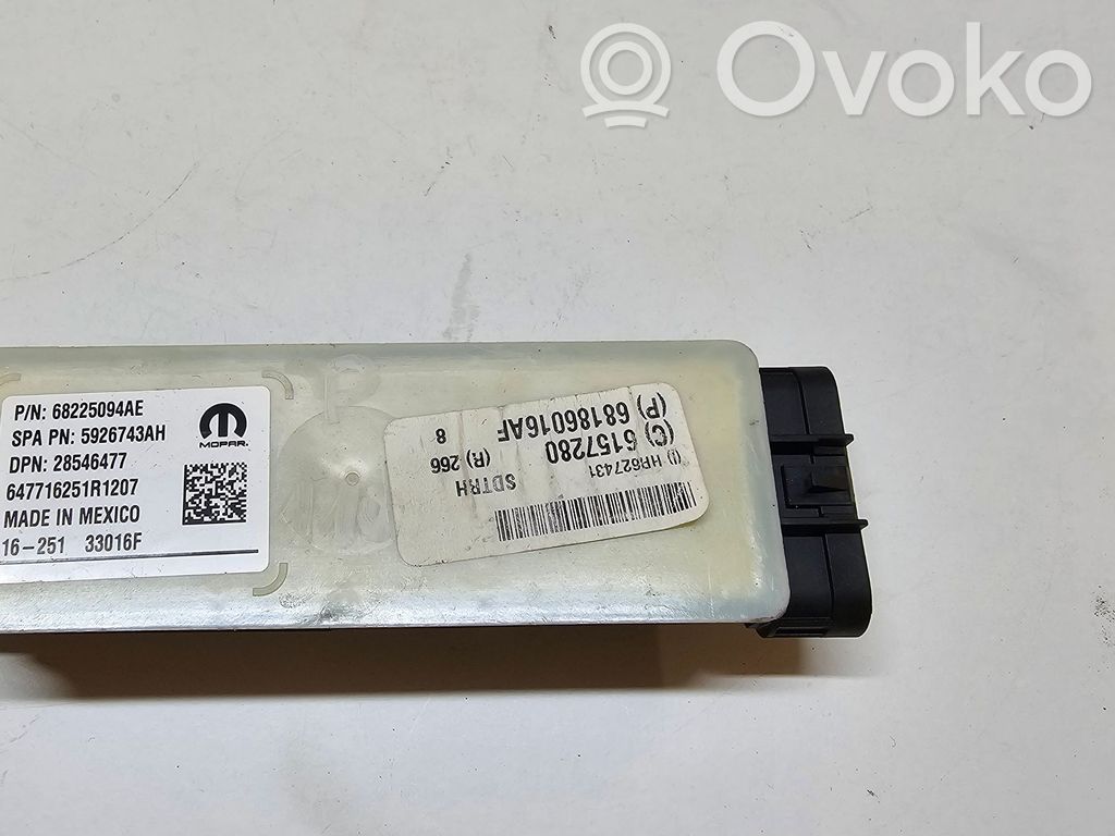 Chrysler Pacifica Sliding door control unit/module 
