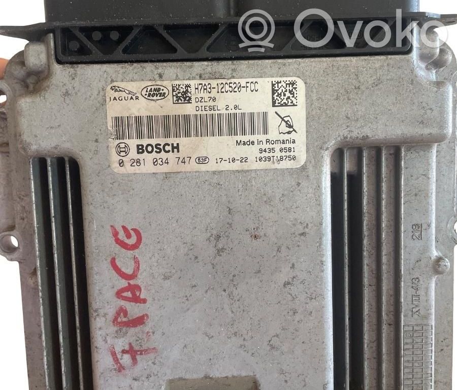 Jaguar F-Pace Engine control unit/module ECU 